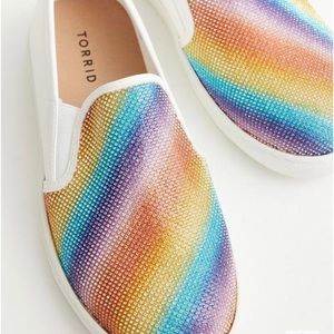 ⭐️HOST PICK⭐️BNWT Torrid Embellished Slip-On Sneaker (WW)